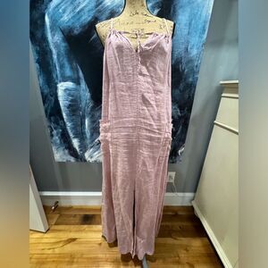 Italian linen maxi dress